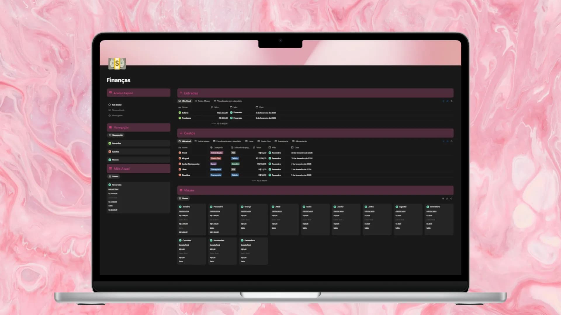 Gestão Financeira Completa